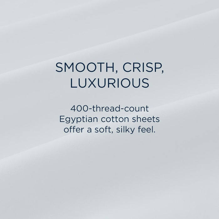 TEMPUR Luxe Egyptian Cotton Sheet Set White