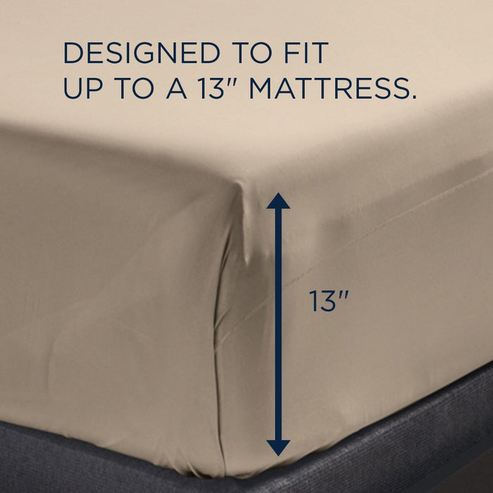 Tempur-Pedic ProPerformance Pillowcase Set - Sandstone
