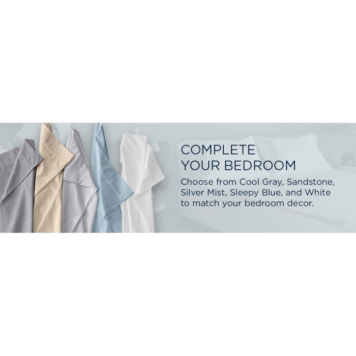 TEMPUR Luxe Egyptian Cotton Sheet Set White