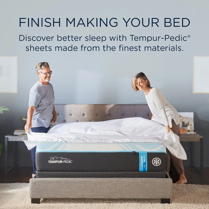 TEMPUR breeze cooling Sheet Set Sandstone