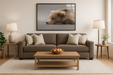 Stanton 466 Sofa - Shown in Champion Brownstone - Furniture World SW (WA)