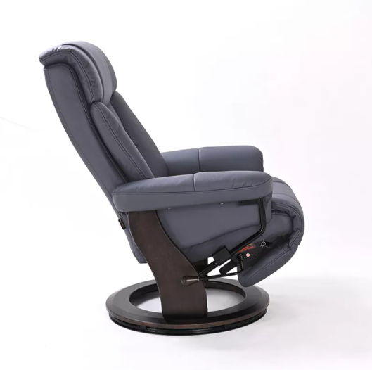 Vittoria - Leather Stressless Recliner by Benchmaster - Furniture World SW (WA)