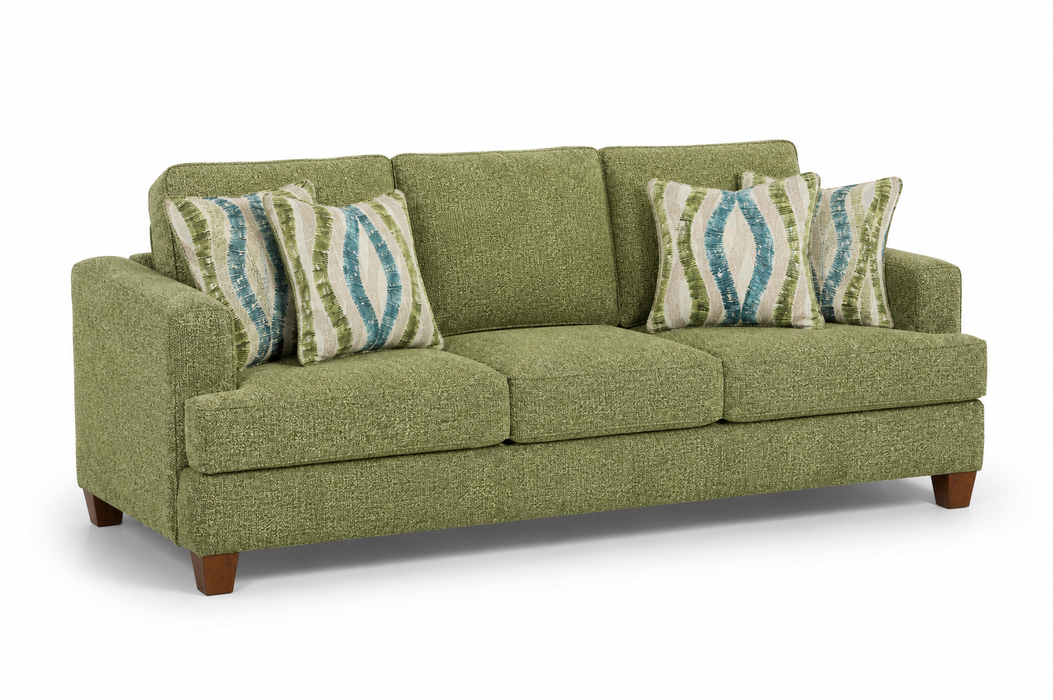 Stanton 519 Sofa - Shown in Nomad Lime