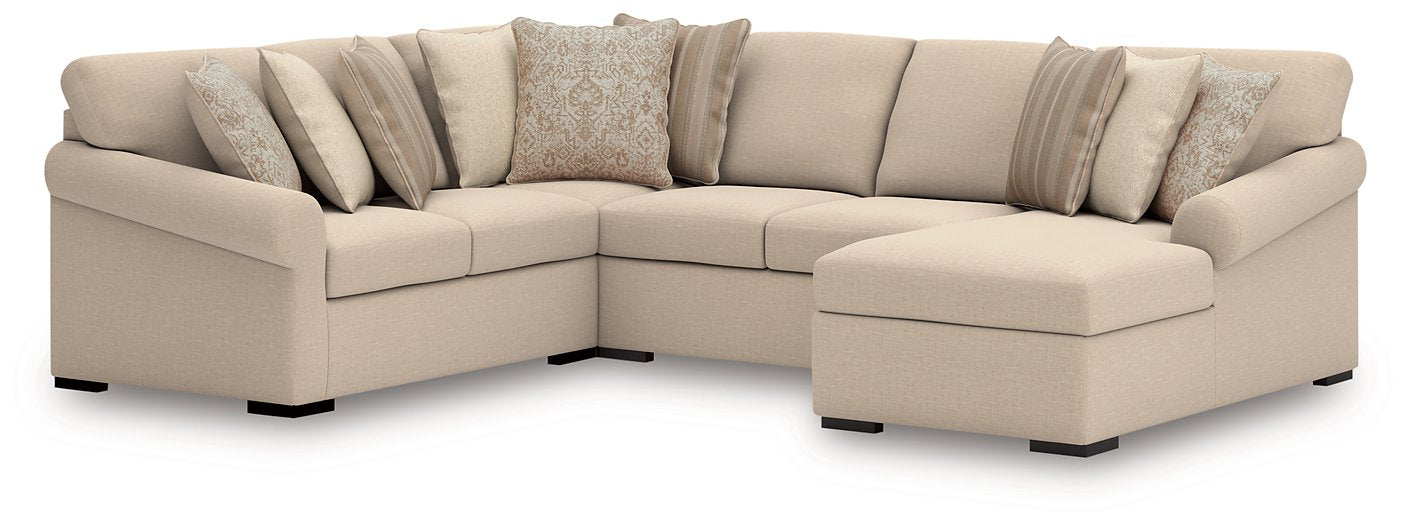 LadyMae Sectional with Chaise - Furniture World SW (WA)