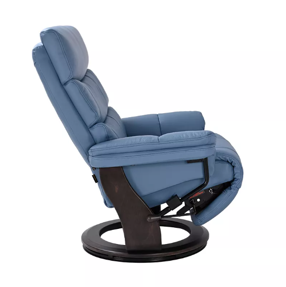 Cheer - Leather Stressless Recliner by Benchmaster - Furniture World SW (WA)