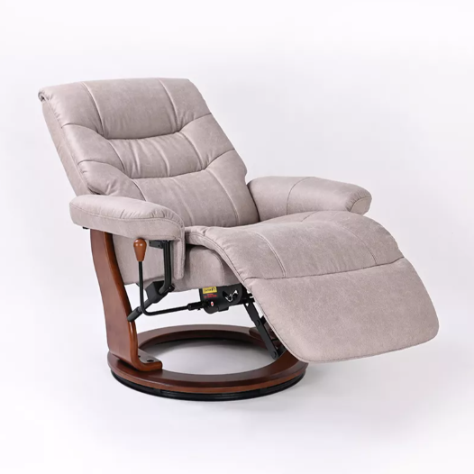 Valencia - Leather Stressless Recliner by Benchmaster