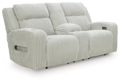 Forest Lake Power Reclining Loveseat with Console - Furniture World SW (WA)