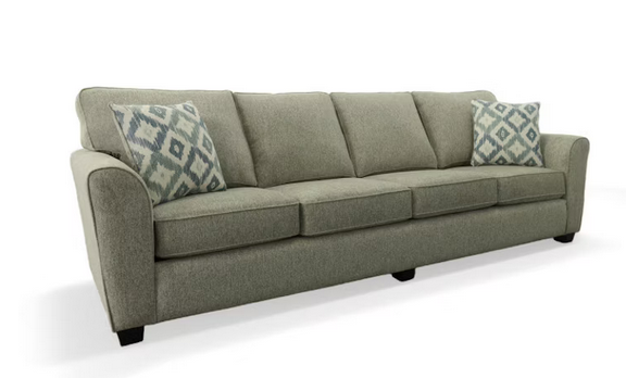 Stanton 643 Extra Long Sofa - Shown in Lux Pewter - Furniture World SW (WA)