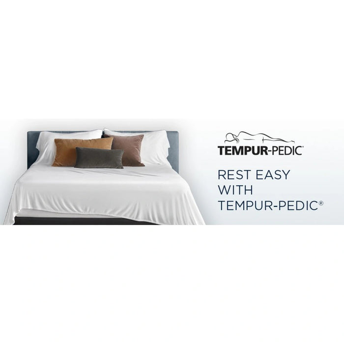 TEMPUR Luxe Egyptian Cotton Pillowcase Set Silver Mist