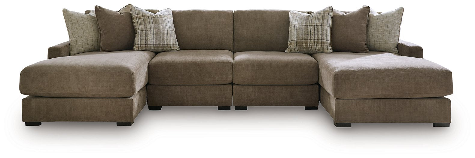 Camellia-Court Double Chaise Sectional - Furniture World SW (WA)
