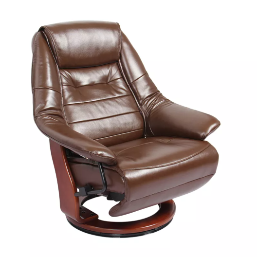 Concord - Leather Power Stressless Recliner by Benchmaster