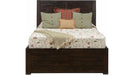 Jofran Kona Grove Queen Storage Bed in Chocolate - Furniture World SW (WA)