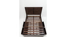 Jofran Kona Grove Queen Storage Bed in Chocolate - Furniture World SW (WA)