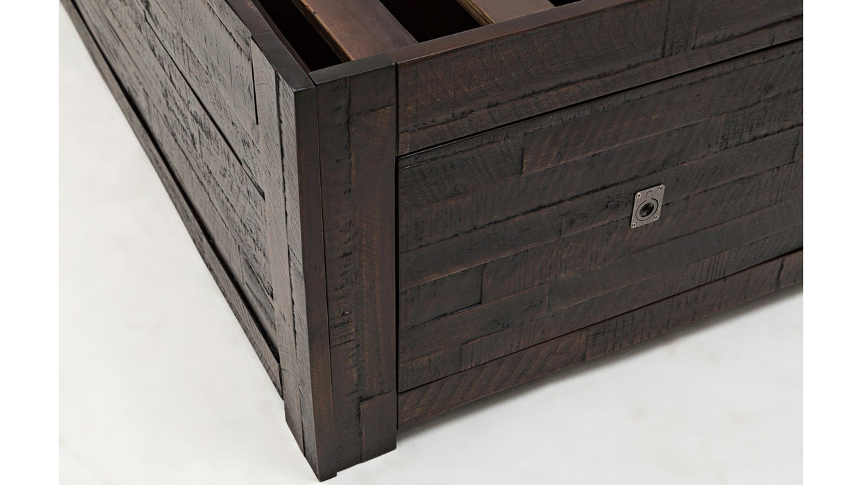 Jofran Kona Grove Queen Storage Bed in Chocolate - Furniture World SW (WA)