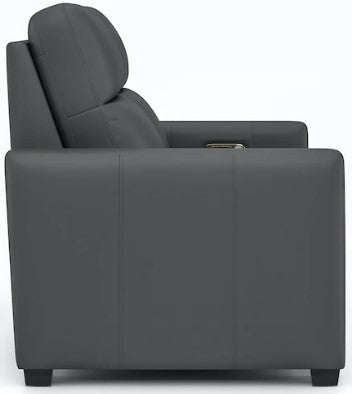 Flexsteel Broadway Power Reclining Loveseat with Power Headrests