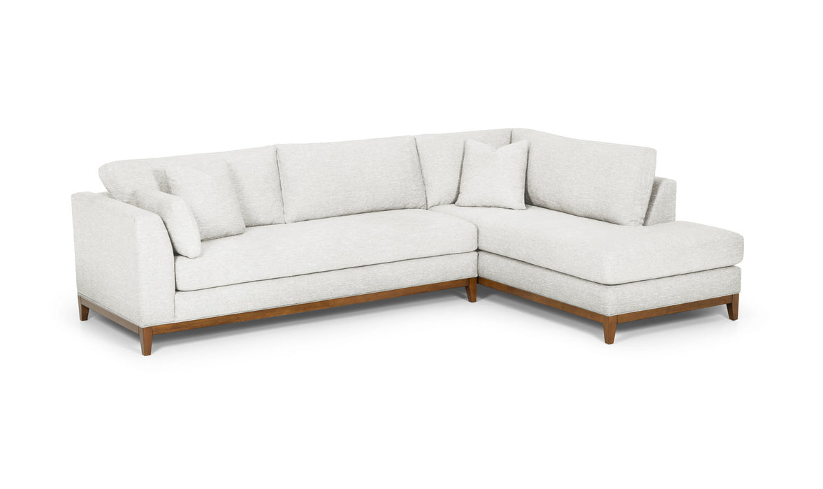 Stanton Furniture 499 Sectional - Shown in Avenger Pumice