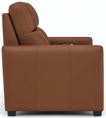 Flexsteel Broadway Power Reclining Loveseat with Power Headrests