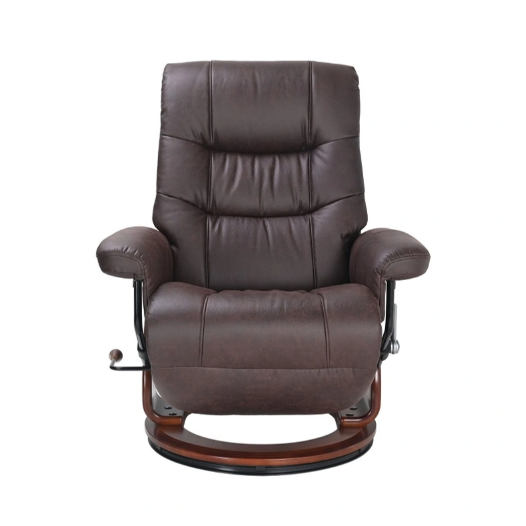 Valencia - Leather Stressless Recliner by Benchmaster