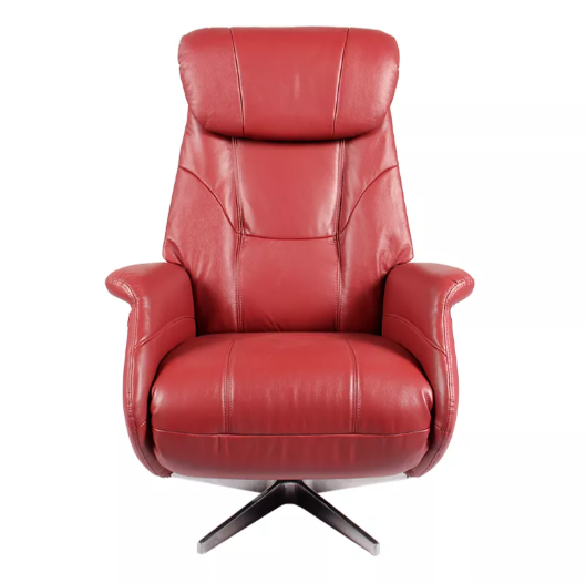 Monarch - Leather Stressless Recliner by Benchmaster - Furniture World SW (WA)