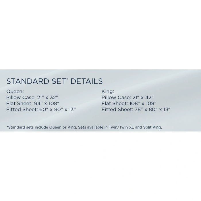 TEMPUR Classic Cotton Sheet Set