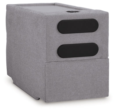 Modmax Balanced Sectional with Audio and Storage Consoles