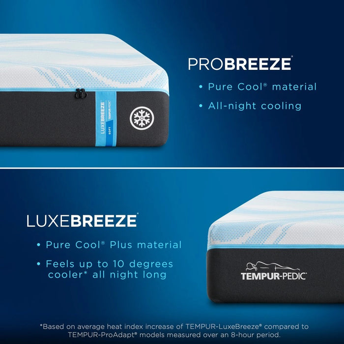 Tempur-LuxeBreeze Mattress - Furniture World SW (WA)