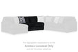 Midnight-Madness Sectional with Chaise - Furniture World SW (WA)