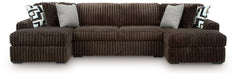 Midnight-Madness Sectional with Chaise - Furniture World SW (WA)