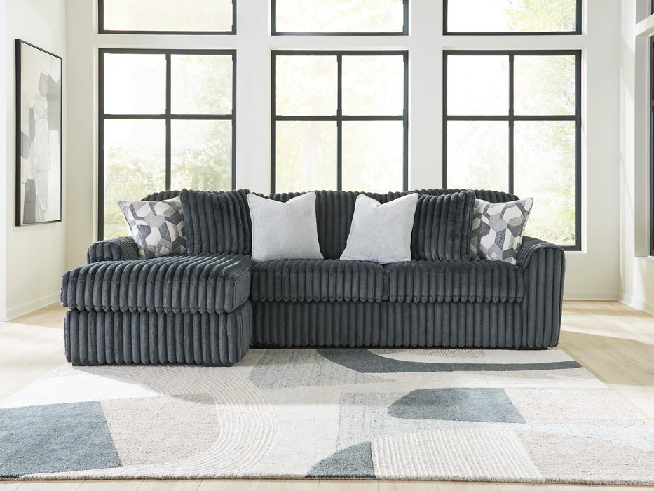 Midnight-Madness Sectional Sofa with Chaise - Furniture World SW (WA)