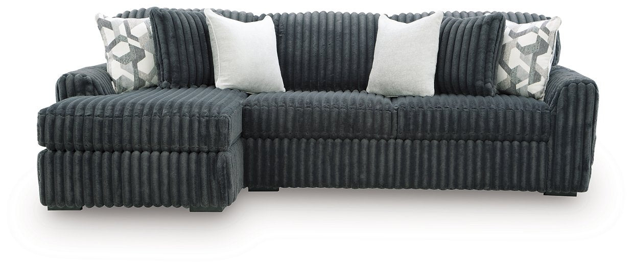 Midnight-Madness Sectional Sofa with Chaise - Furniture World SW (WA)