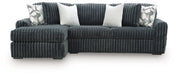 Midnight-Madness Sectional Sofa with Chaise - Furniture World SW (WA)
