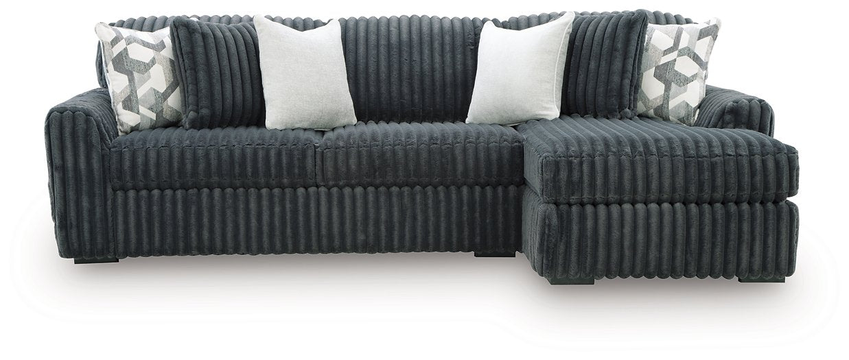 Midnight-Madness Sectional Sofa with Chaise - Furniture World SW (WA)