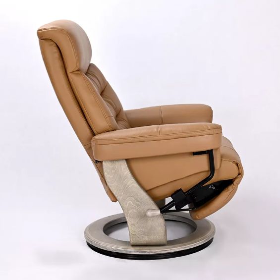 Joy - Limited Edition Leather Stressless Recliner by Benchmaster