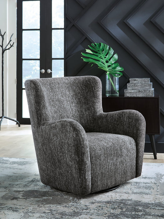 Rowenburg Swivel Glider Accent Chair - Furniture World SW (WA)