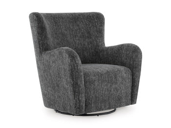 Rowenburg Swivel Glider Accent Chair - Furniture World SW (WA)