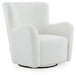 Rowenburg Swivel Glider Accent Chair - Furniture World SW (WA)