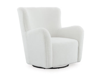 Rowenburg Swivel Glider Accent Chair - Furniture World SW (WA)
