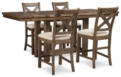 Moriville Counter Height Dining Set - Furniture World SW (WA)