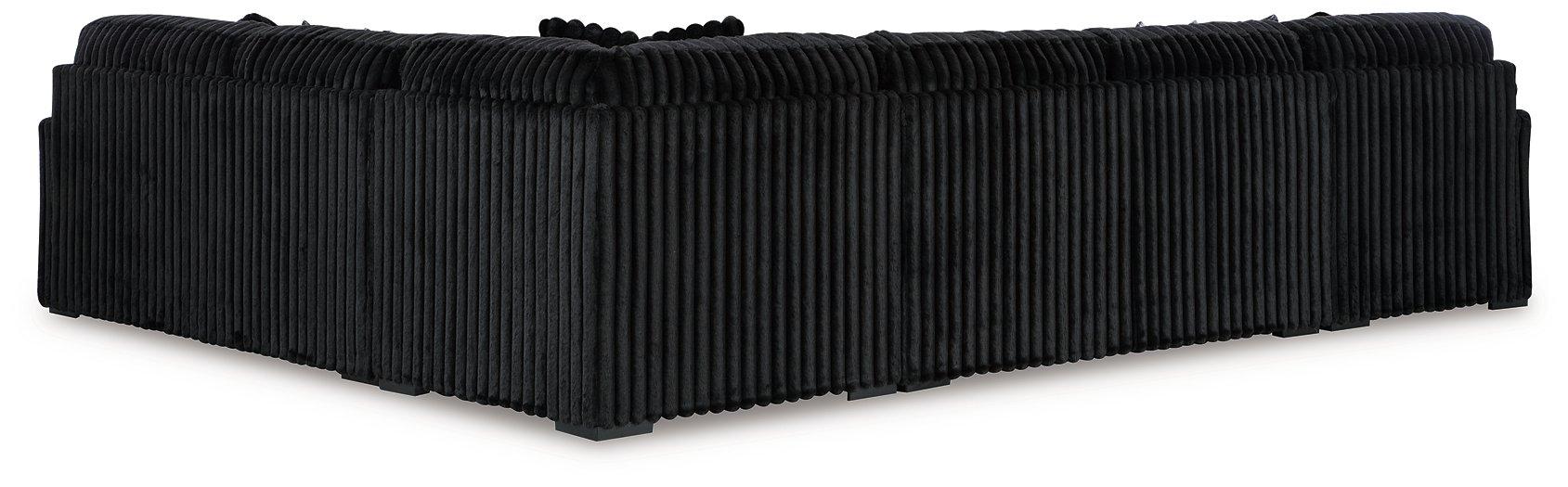 Midnight-Madness Sectional with Chaise - Furniture World SW (WA)