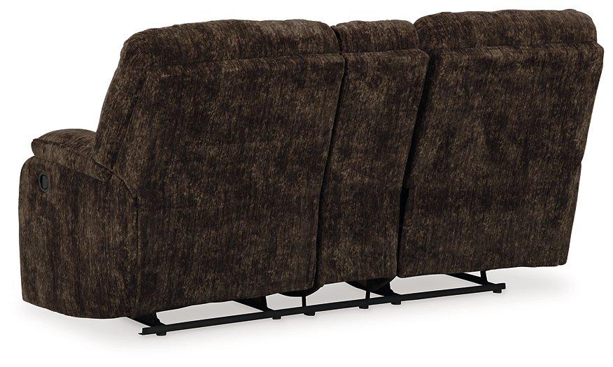 Soundwave Reclining Loveseat with Console