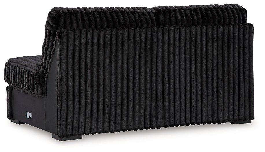 Midnight-Madness Sectional with Chaise - Furniture World SW (WA)