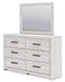 Cayboni Dresser and Mirror - Furniture World SW (WA)