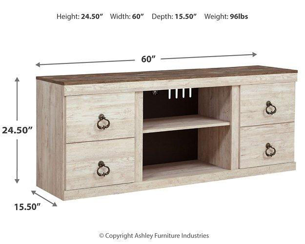 Willowton 4-Piece Entertainment Center