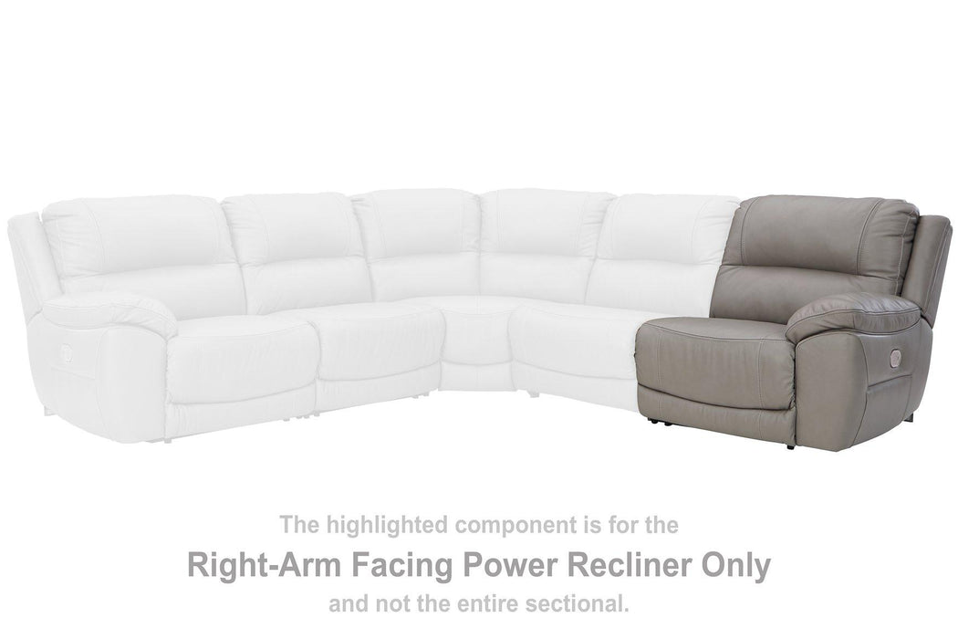 Dunleith 3-Piece Power Reclining Sectional Sofa