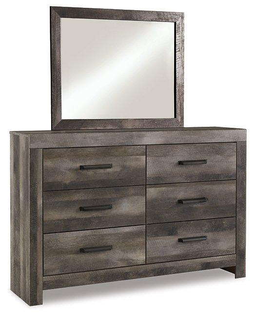 ashley furniture dresser with mirror Wynnlow Dresser and Mirror in Grey by Ashley