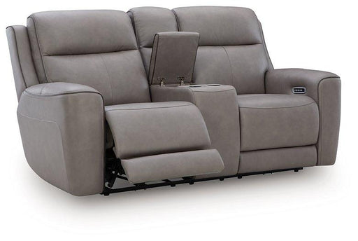 5Z-Comfort Power Reclining Loveseat with Console - Furniture World SW (WA)