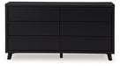 Danziar Dresser and Mirror - Furniture World SW (WA)