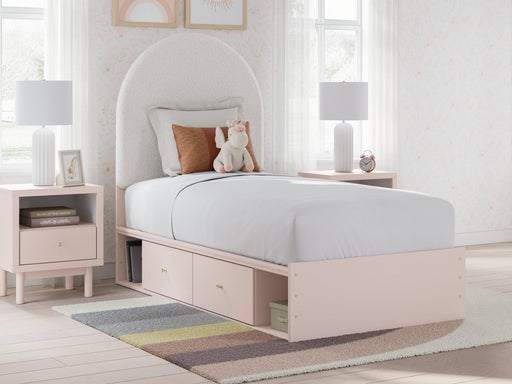 Wistenpine Upholstered Bed with Storage - Furniture World SW (WA)