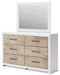 Charbitt Dresser and Mirror - Furniture World SW (WA)