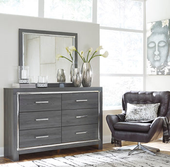 Lodanna Dresser and Mirror - Furniture World SW (WA)